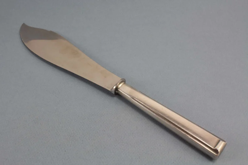 Versilbertes Tortenmesser Schwaben, Vintage Messer für die Hochzeitstorte