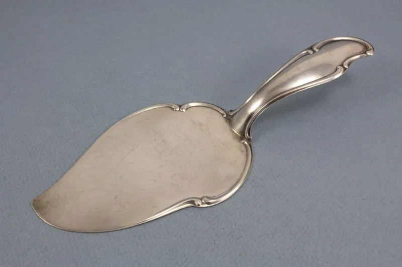Rare cake server, silver plated, Art Nouveau