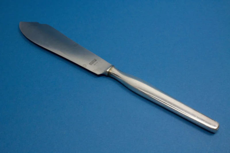 Schönes, versilbertes Tortenmesser von BSF