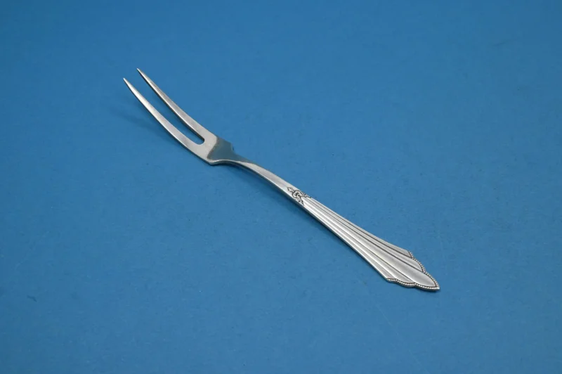 Versilberte Käsegabel, WMF 900 Fächer