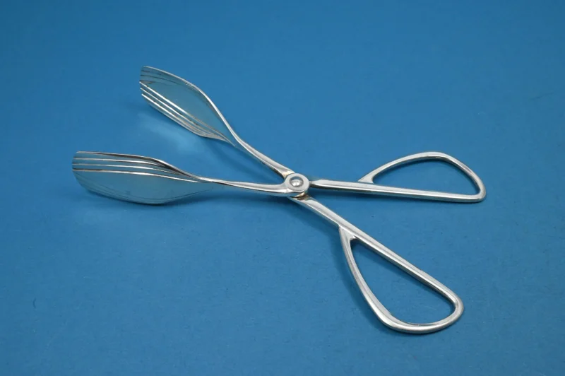 Versilberte Gebäckzange von WMF, Vintage