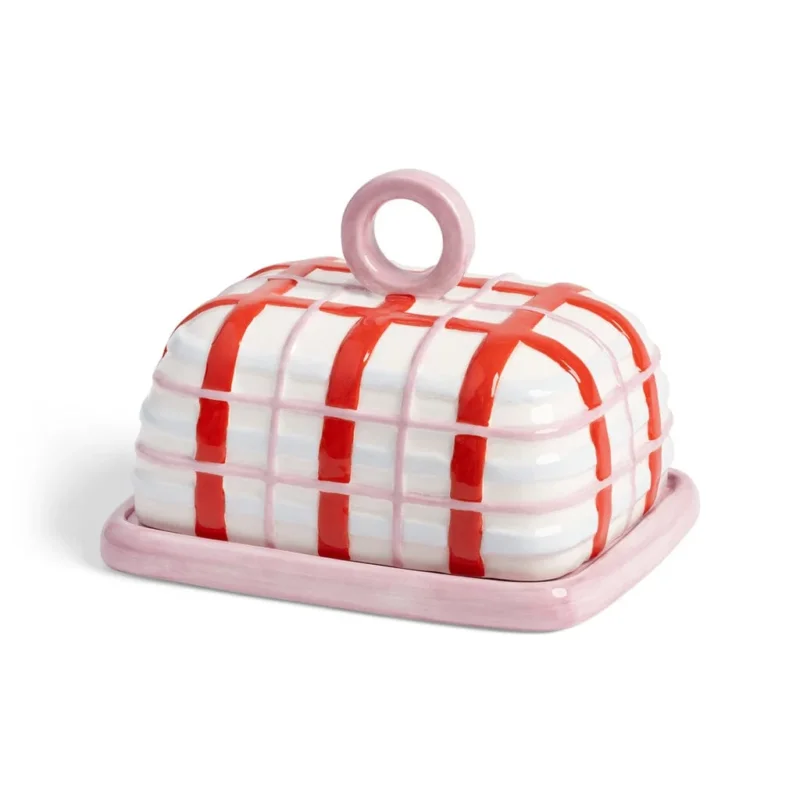 &Klevering - Botervloot ruit roze Botervloot &Klevering
