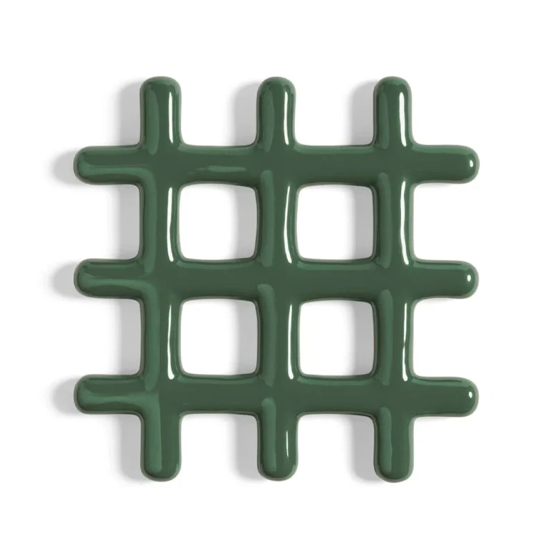 &Klevering - Onderzetter - Grid - Groen Onderzetter &Klevering