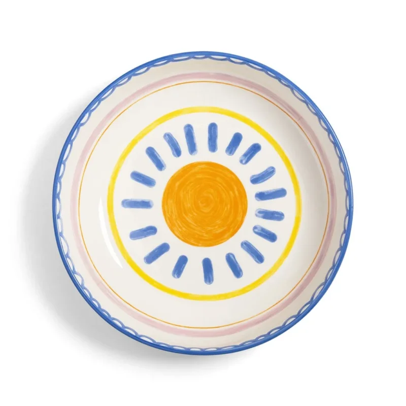 &Klevering - Saladeschaal boavista blauw Schalen &Klevering