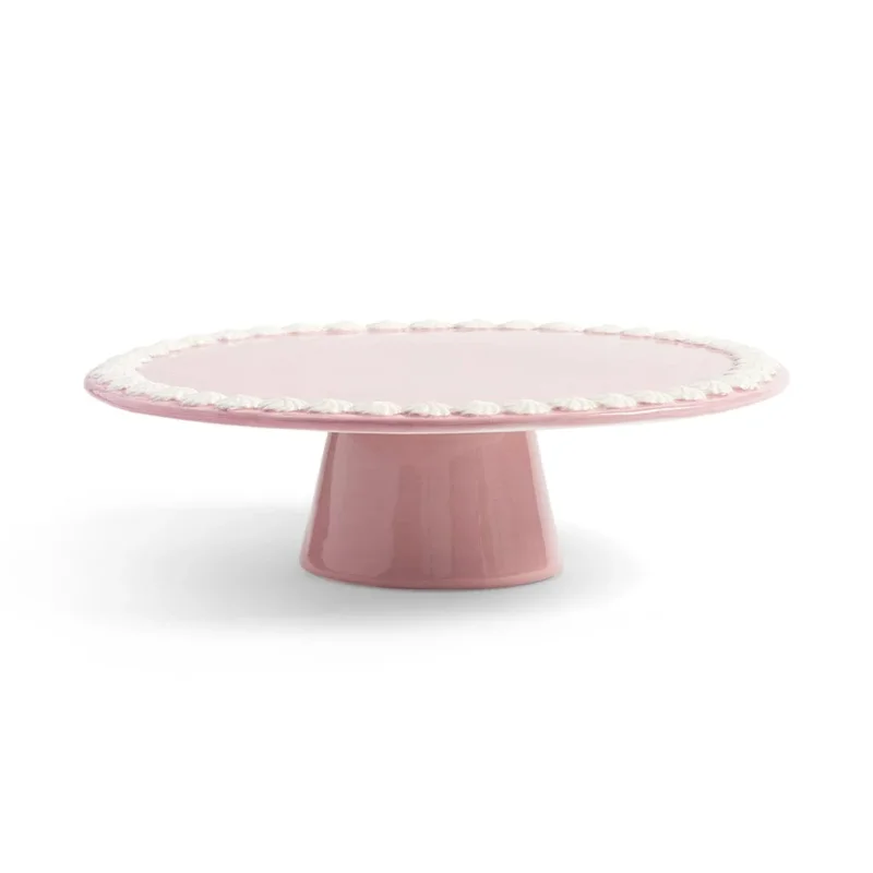 &Klevering - Taartplateau Whip - Roze Taartplateau &Klevering