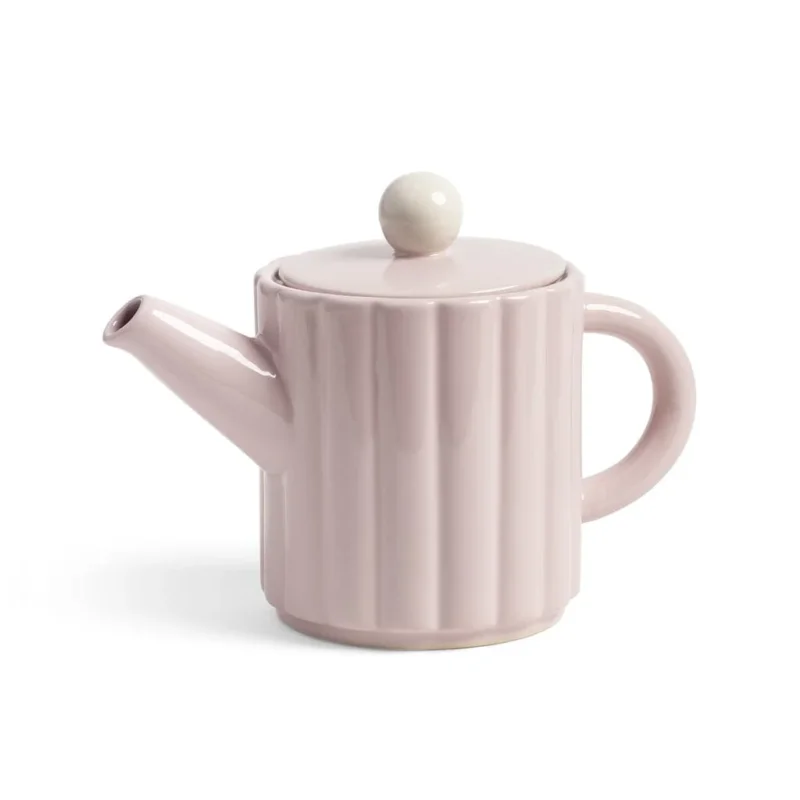 &Klevering - Theepot tube roze Theepot &Klevering