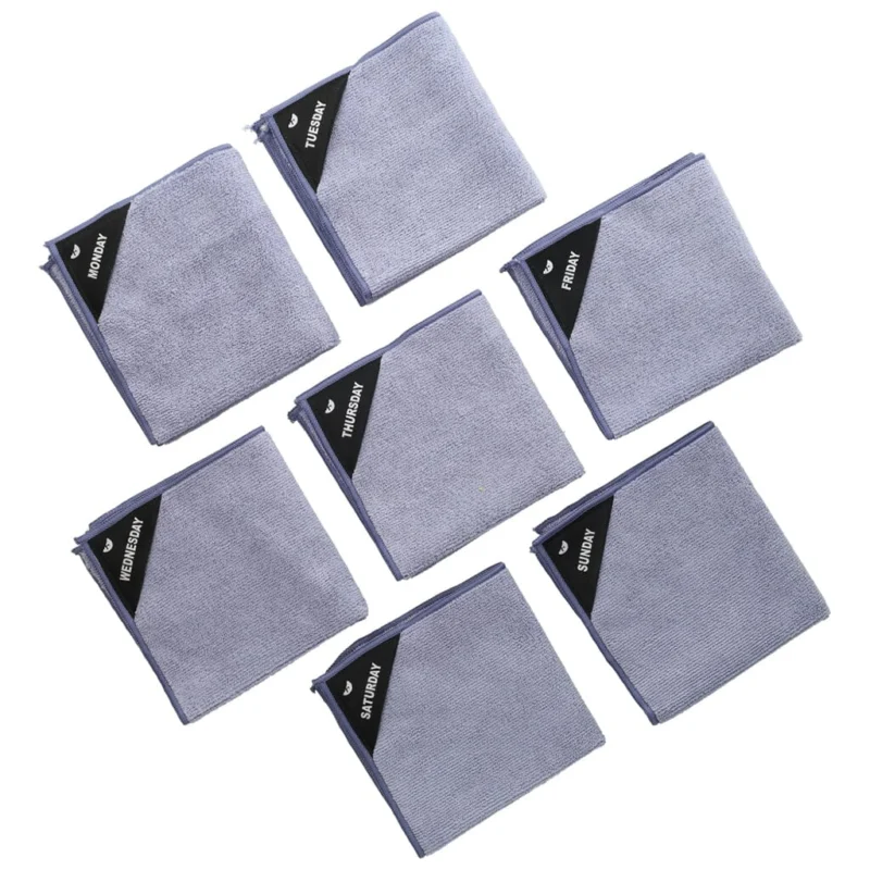 Klud - Microvezel Vaatdoekjes 7 stuks - Dusty Blauw Klud