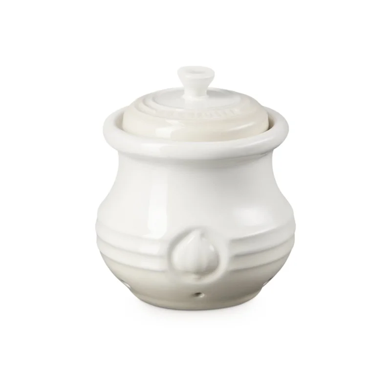 Le Creuset - Knoflookpot Meringue 300ml Voorraadpot Le Creuset