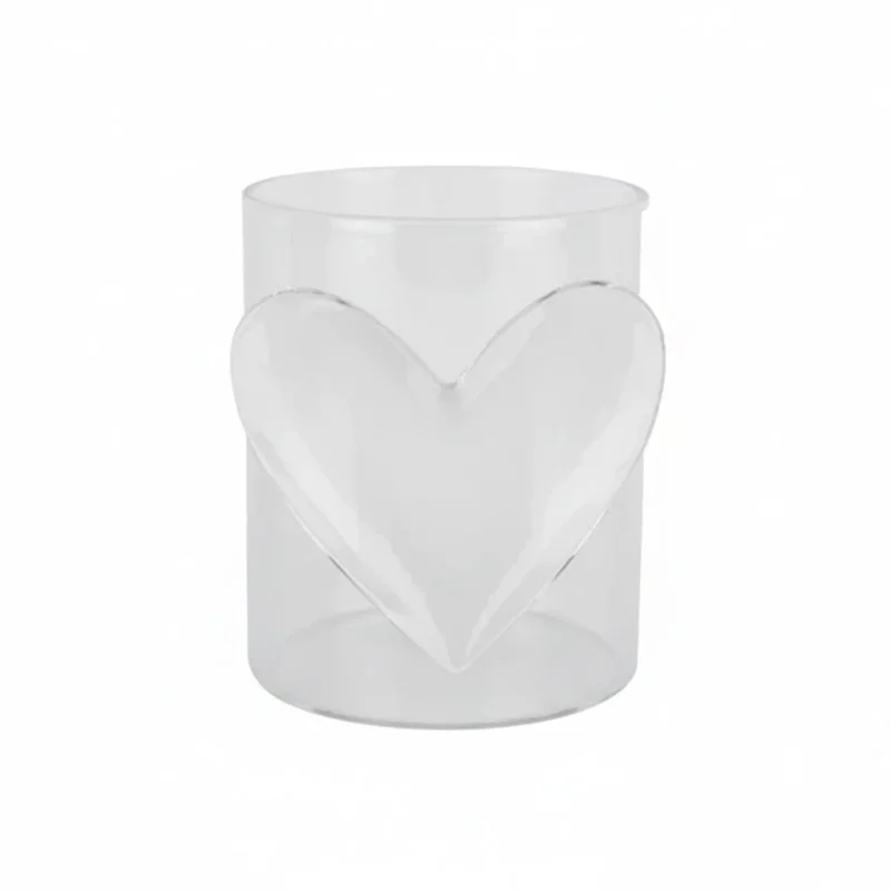Lepelclub - Glas Hart - Transparant Drinkglazen LepelClub
