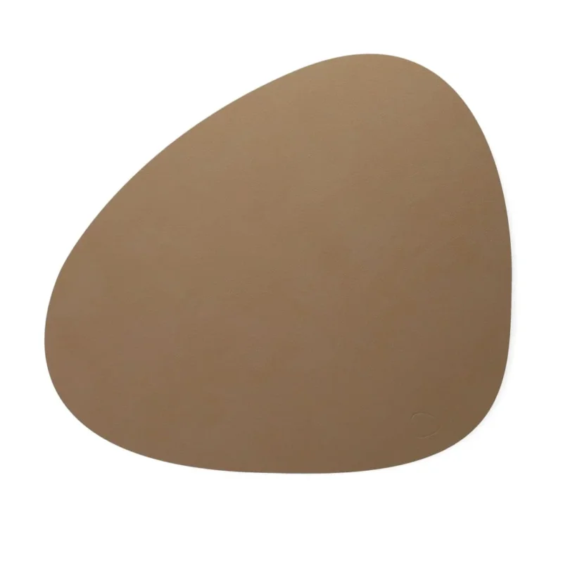 Lind DNA - Placemat Curve L Nupo Klei Bruin Placemat Lind DNA