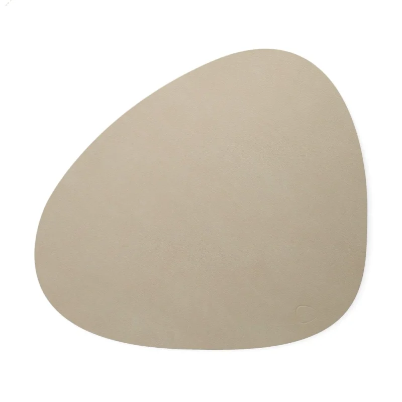 Lind DNA - Placemat Curve L Nupo Oester Wit Placemat Lind DNA