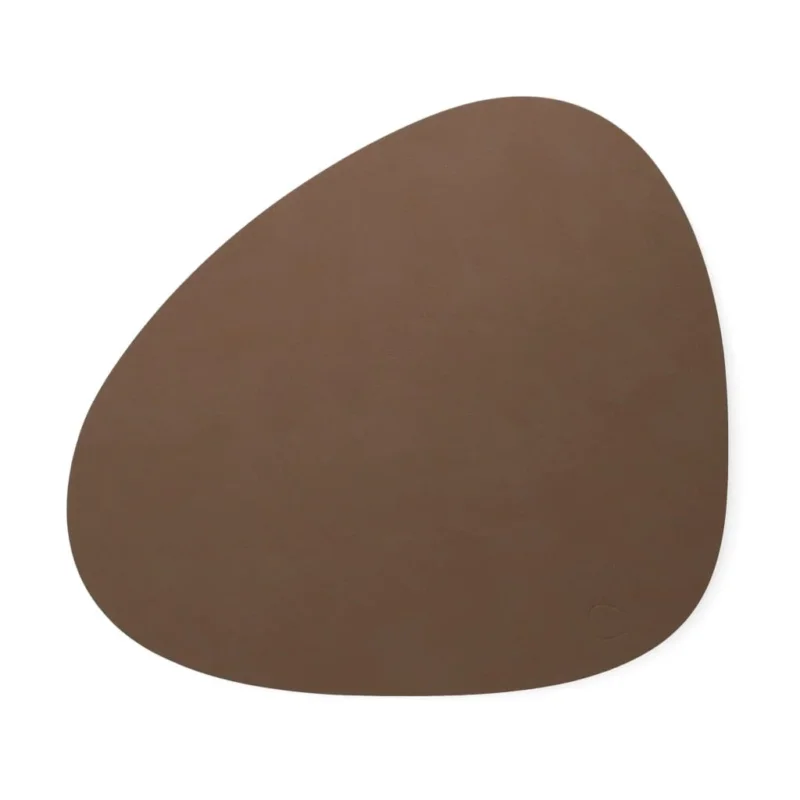 Lind DNA - Placemat Curve L Nupo Truffel Placemat Lind DNA