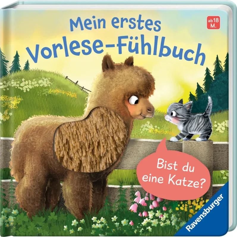Mein erstes Vorlese-Fühlbuch: Bist du eine Katze?_Ravensburger Verlag_Buchcover