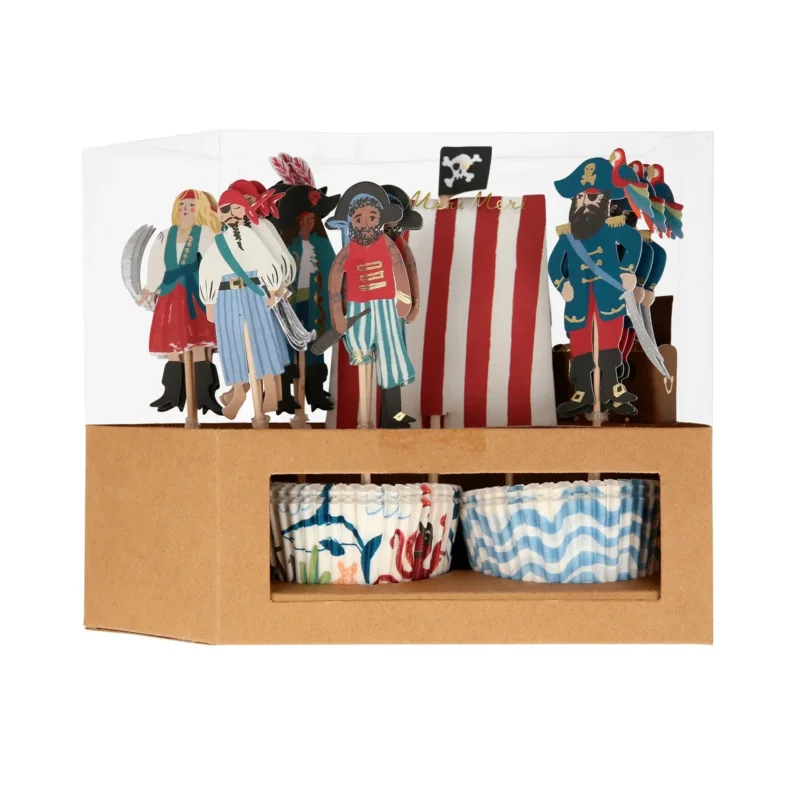 Meri Meri Cupcake-Set_Piraten-Schiff