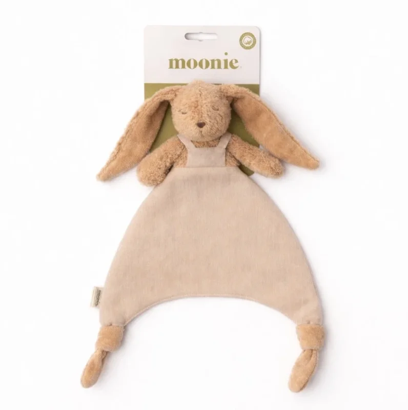 Moonie Schmusetuch Hase | Organic Cappuccino