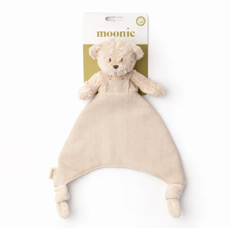 Moonie Schmusetuch Teddybär | Organic Sand