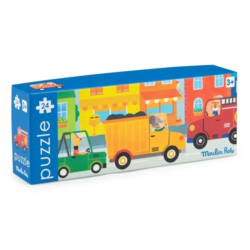 Popipop Puzzle Fahrzeuge von Moulin Roty-01