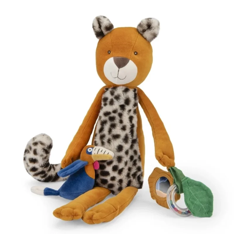Aktivitätenspielzeug Leopard Taigo von Moulin Roty