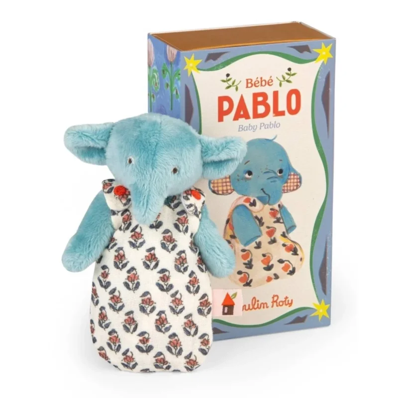 Minouchkas Plüschtier Baby Elefant Pablo von Moulin Roty_01