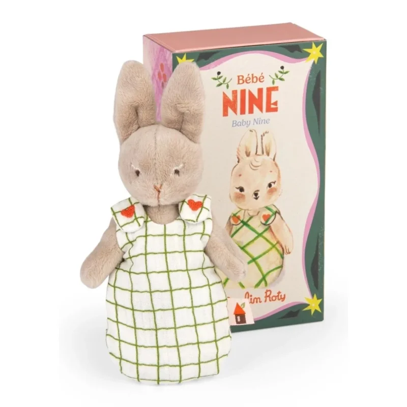 Minouchkas Plüschtier Baby Kaninchen Nine von Moulin Roty-01
