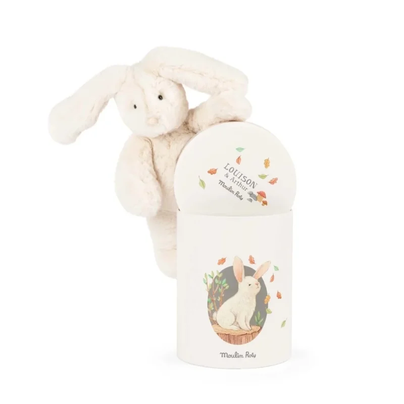 Plüschtier Hase Louison in Dose von Moulins Roty