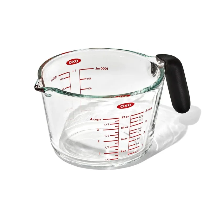 OXO Maatkan met deksel glas, 500 ml OXO