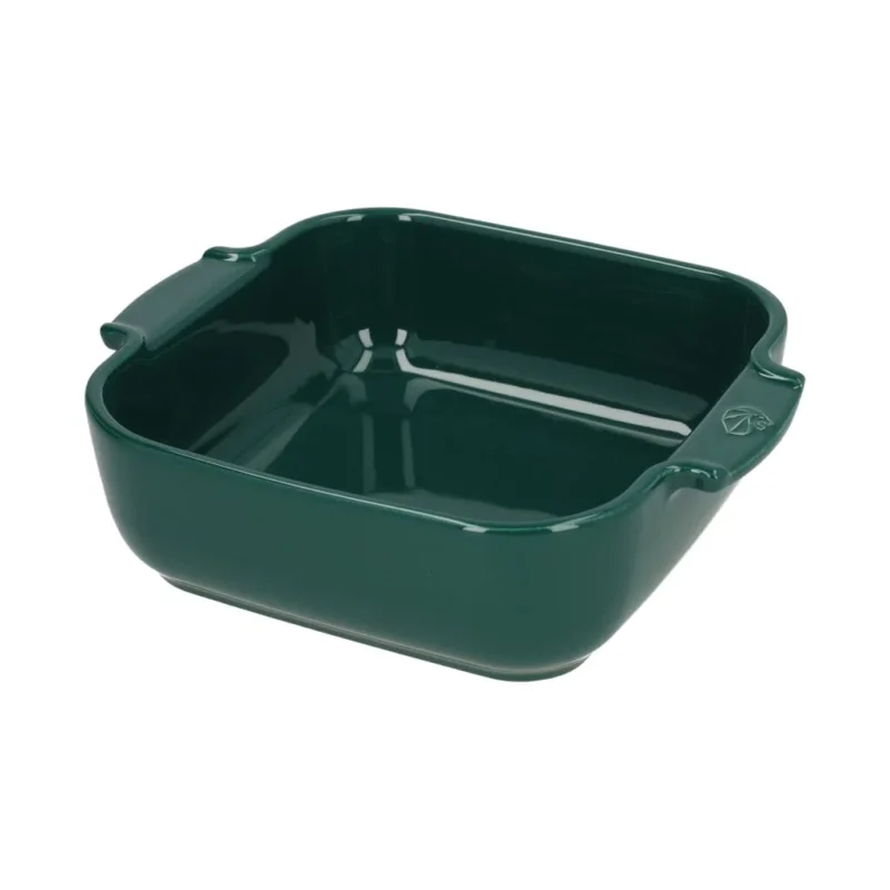 Peugeot - Appolia Ovenschaal Vierkant 21 cm Bosgroen Ovenschaal Peugeot
