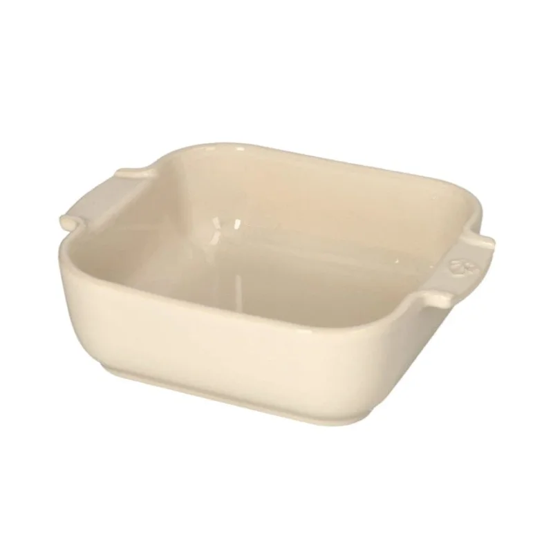 Peugeot - Appolia Ovenschaal Vierkant 28 Cm Ecru Peugeot