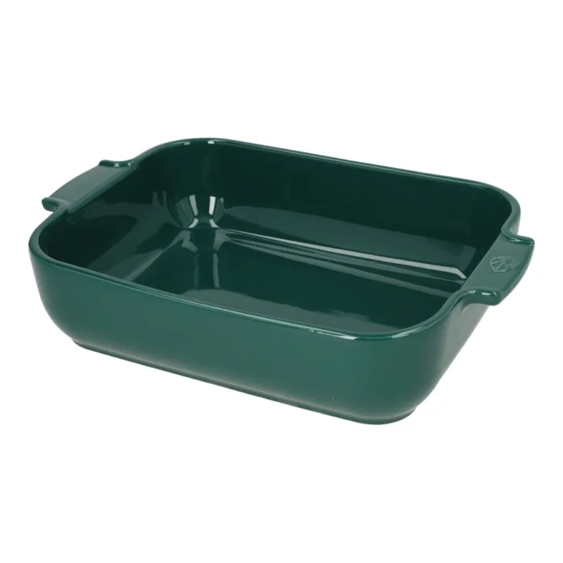 Peugeot - Appolia Rechthoekige ovenschaal 32 cm bosgroen Peugeot