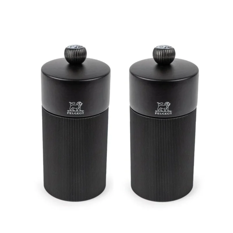 Peugeot - Giftbox Duo Line Peper- en Zoutmolen set 12 cm zwart Peugeot