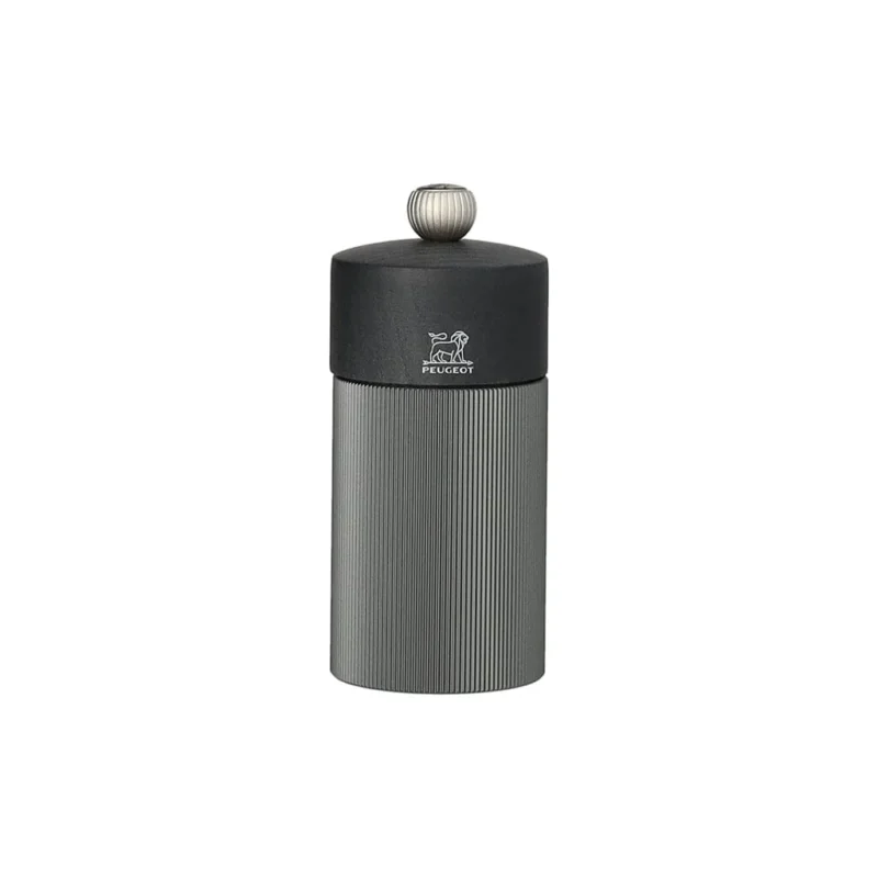 Peugeot - Line Zoutmolen Aluminium Carbon 12 cm Zoutmolen Peugeot