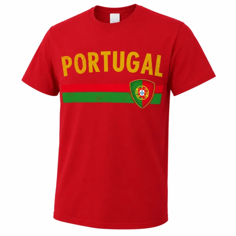 Portugal Shirt WM EM Trikot rot mit und ohne 10 Fan T-Shirt für Fußball Fans