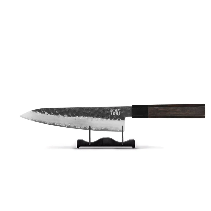 Shinrai Knives - Blackout Edition Damascus Koksmes 20 cm Shinrai Knives