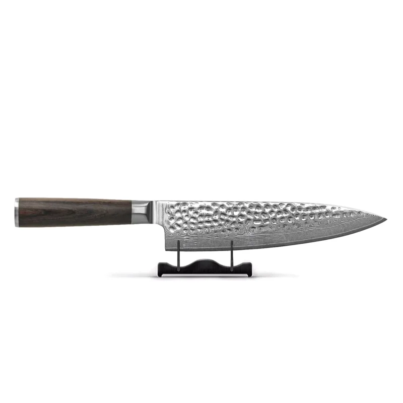 Shinrai Knives - Hammered Damast BR - Damascus Koksmes 20 cm Koksmes Shinrai Knives