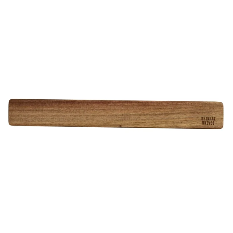 Shinrai Knives - Messenmagneet Muurstrip 40 cm - Acaciahout Magneetstrip messen Shinrai Knives