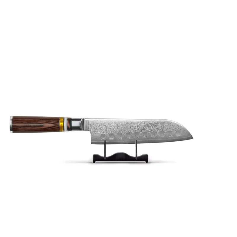 Shinrai Knives - Micarta Jewels 3-delige Messenset - Koksmes + Nakiri + Santoku Messenset Shinrai Knives