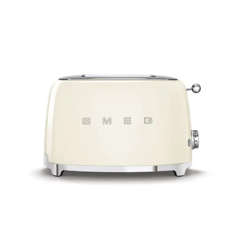 Smeg - Broodroosters | Crème | Jaren 50 | Toaster 2x2 Broodrooster Smeg