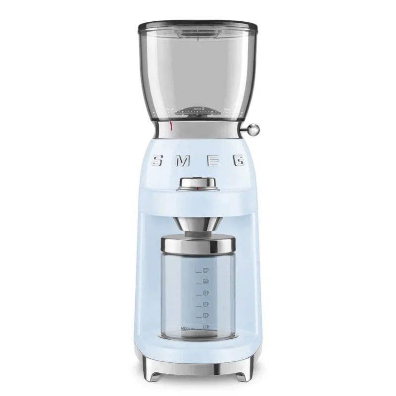 Smeg - Koffiemaler | Pastelblauw | Jaren 50 | Koffiemolen Koffiemolen Smeg