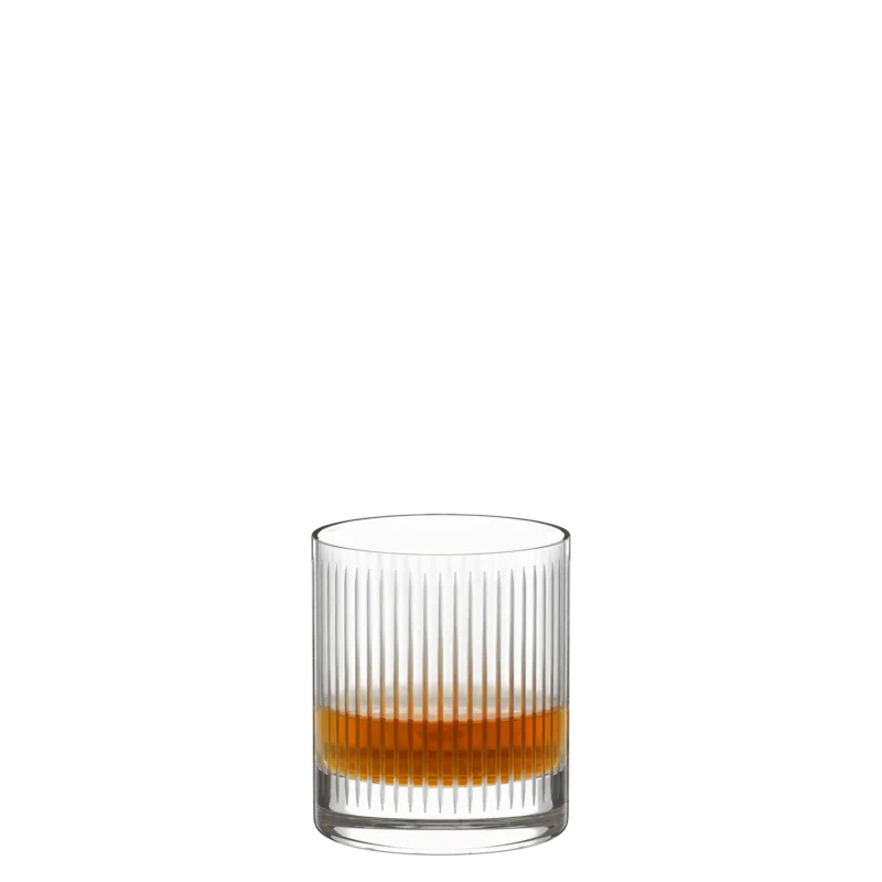 Stölzle Lausitz New York Bar Soho Whisky O.F. Becher 2er-Set – gefüllt
