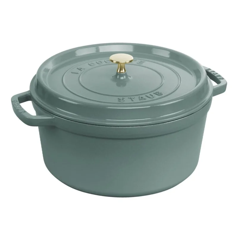 Staub - Ronde cocotte 28 cm - eucalyptus Staub