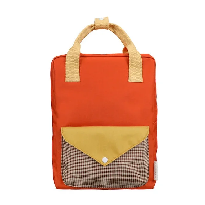 Kinderrucksack Medium envelope campfire orange von Sticky Lemon_Lemon Tree Kollektion_01