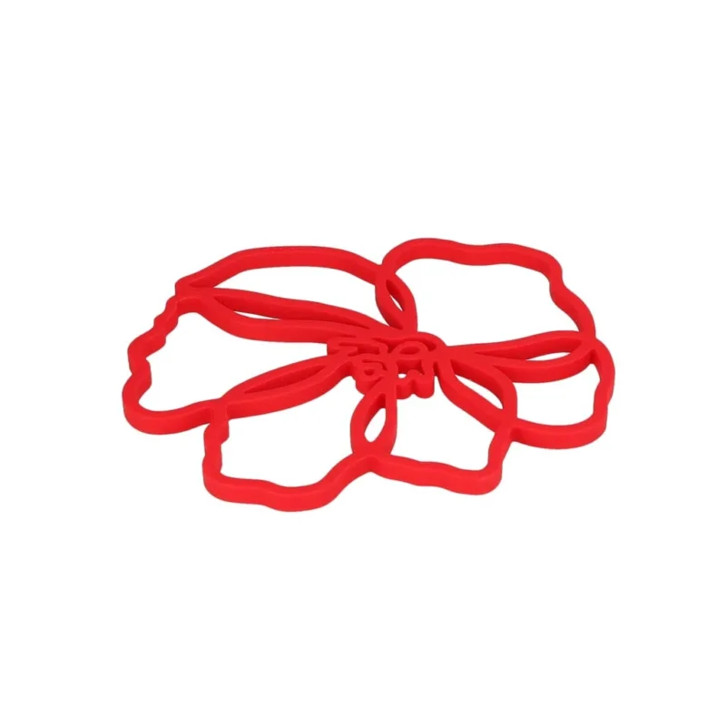 Tools2Cook - Siliconen Onderzetter Poppy Red Onderzetter Tools2Cook
