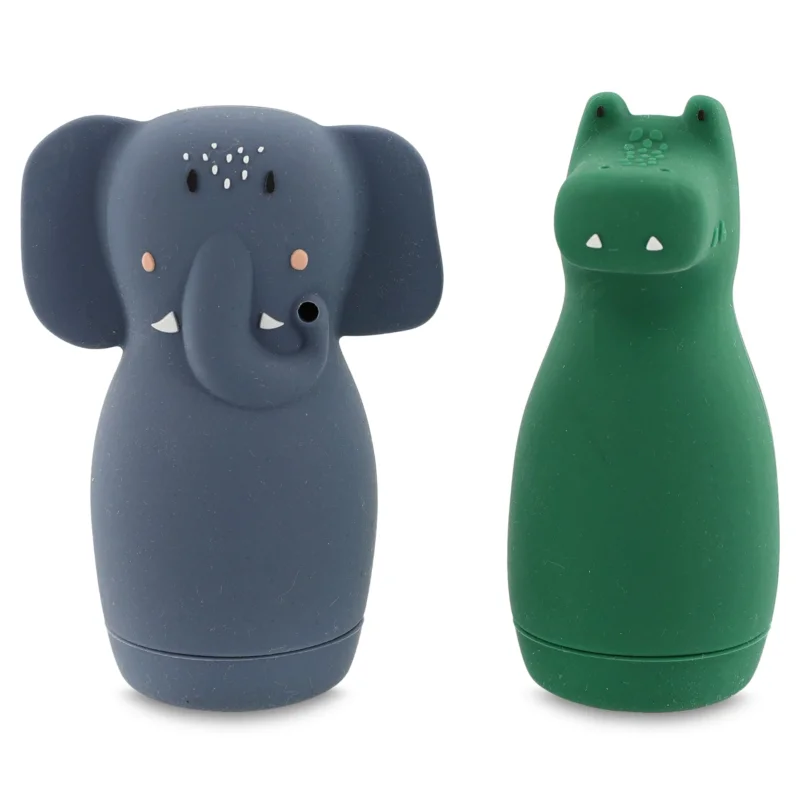 Badespielzeug Spritztiere von Trixie_Mrs. Elephant & Mr. Crocodile