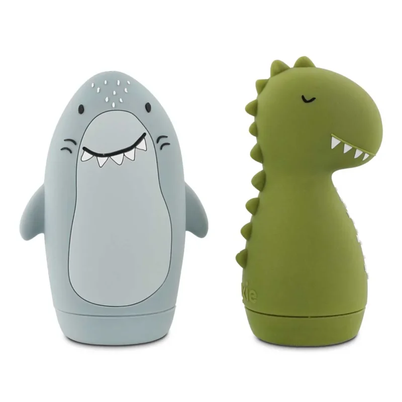 Badespielzeug Spritztiere Mr. Shark und Mr. Dino von Trixie