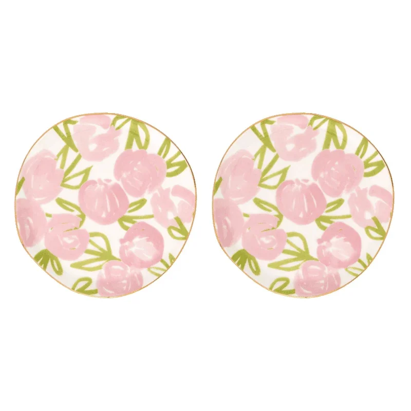 Urban Nature Culture - Good Morning - Bord Ø12 - Palesa Flamingo Pink - set van 2 Urban Nature Culture