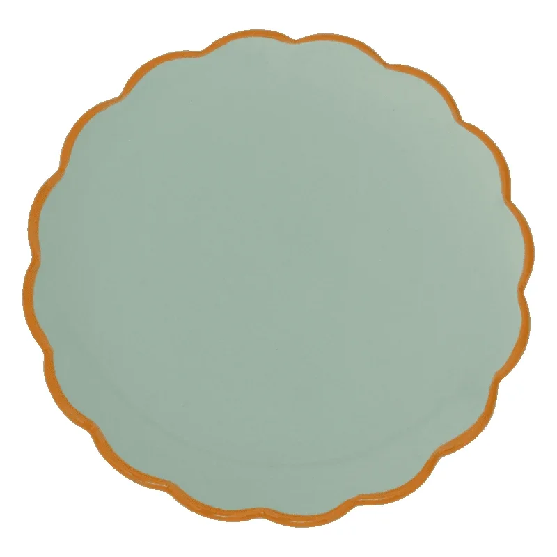 Urban Nature Culture - Good Morning - Gebaksbordje - Sculpted - Celadon Borden Urban Nature Culture