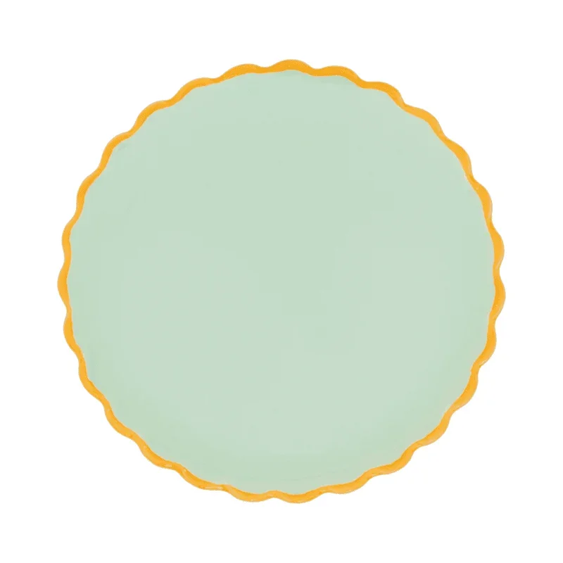Urban Nature Culture - Good Morning - Sculpted - Celadon - Bord Ø 13.5 Urban Nature Culture
