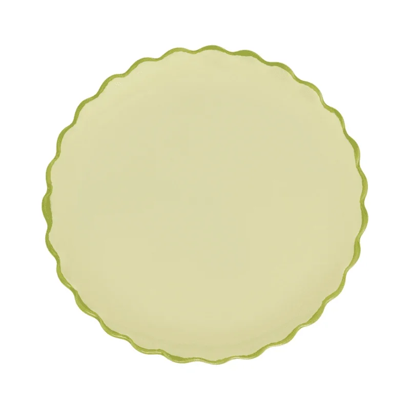 Urban Nature Culture - Good Morning - Sculpted - Pale Green - Bord Ø 13.5 Urban Nature Culture