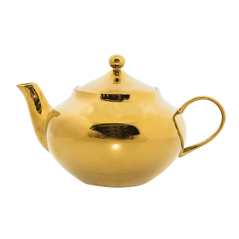 Urban Nature Culture - Good Morning - Theepot - Goud Urban Nature Culture