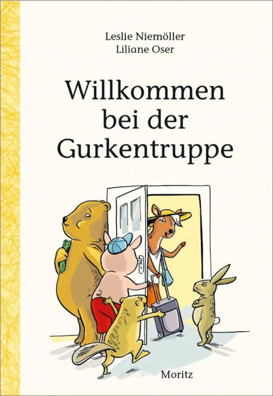 Willkommen bei der Gurkentruppe von Leslie Niemöller und Liliane Oser_Moritz Verlag_Buchcover